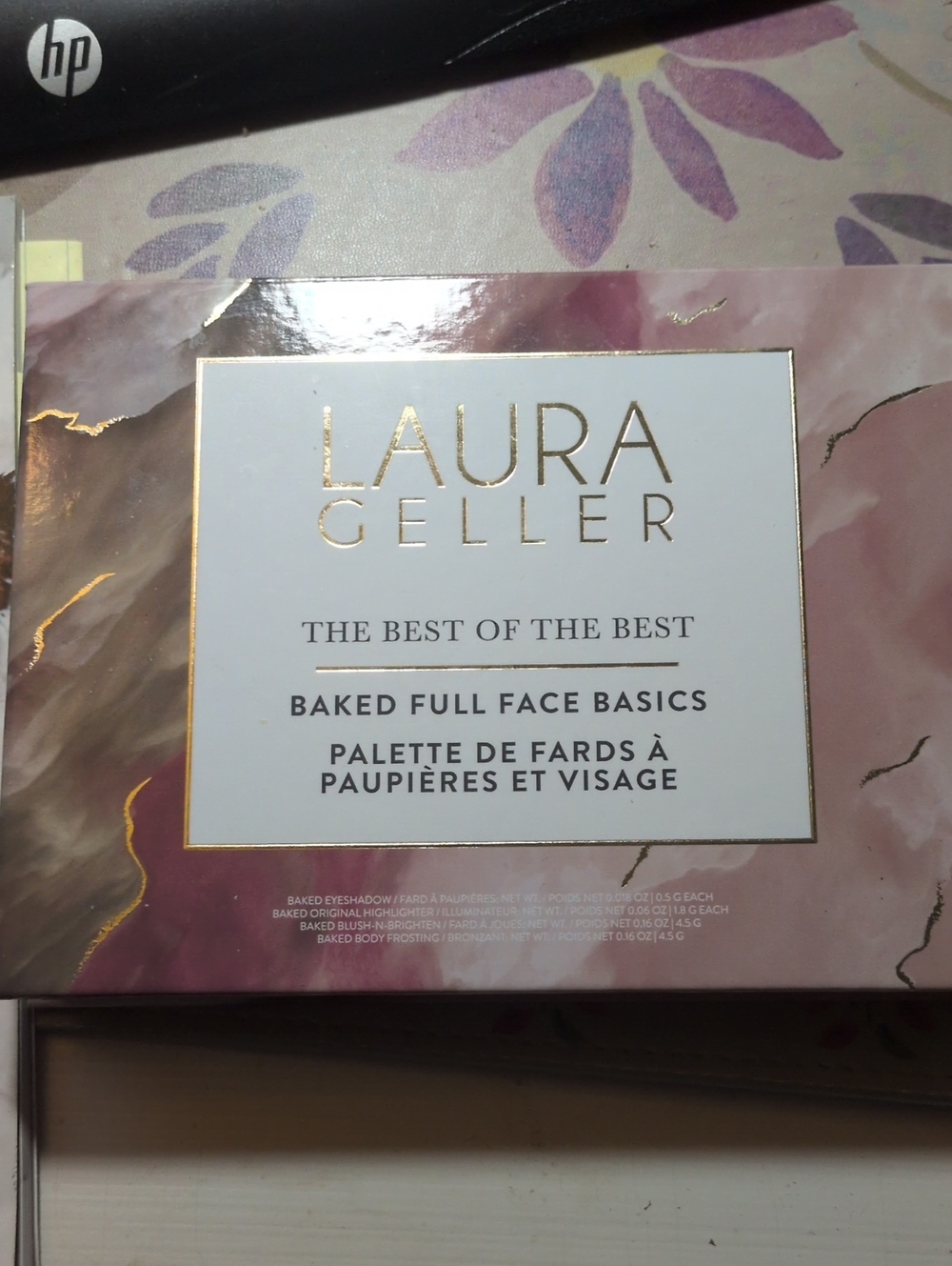 Laura Geller Pink Marble Baked Full Face Palette